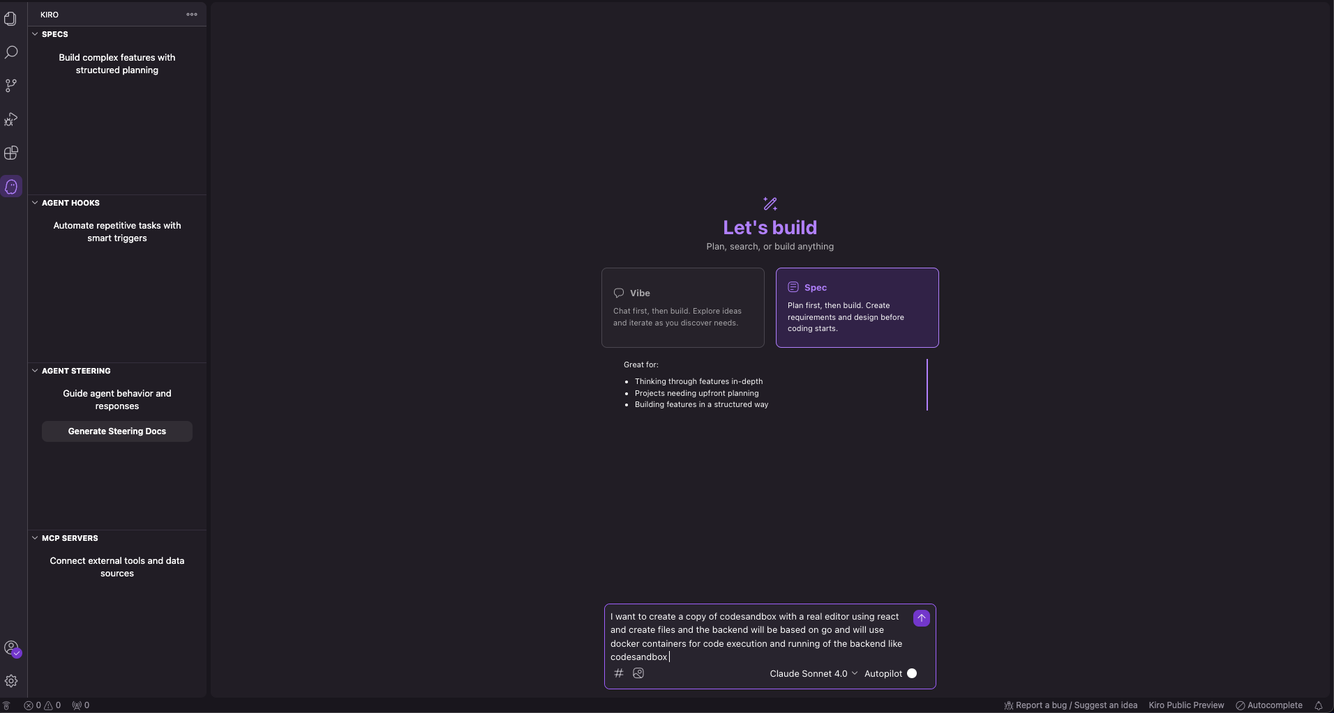 KIRO DEMO
